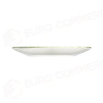 SWIRL GREEN TUVAL PIATTO PIANO 28 CM - TVL28DZ-ID1004 - ID FINE