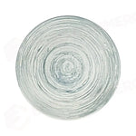 SWIRL GREY TUVAL PIATTO PIANO 28 CM - TVL28DZ-ID1001 - ID FINE