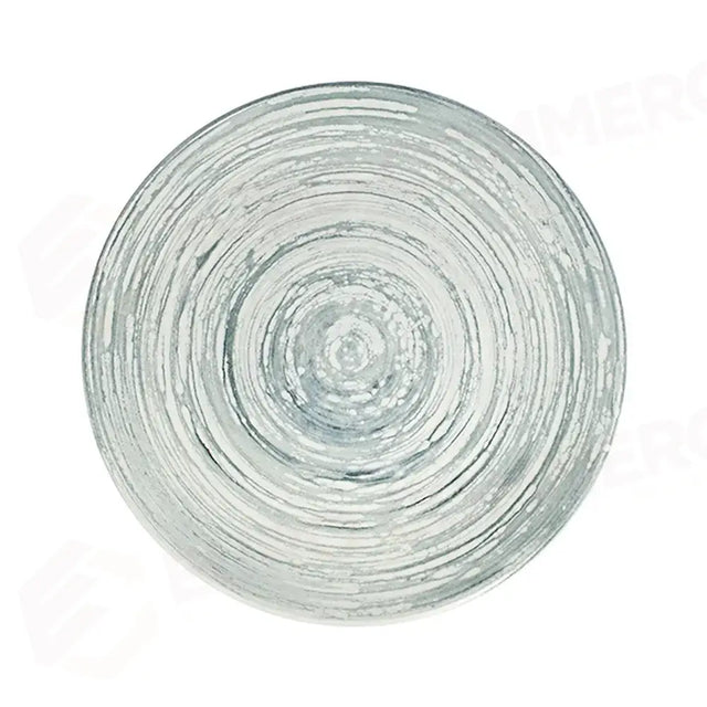 SWIRL GREY TUVAL PIATTO PIANO 28 CM - TVL28DZ-ID1001 - ID FINE