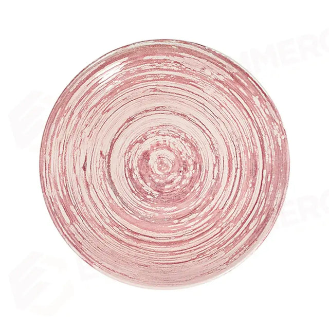 SWIRL PINK TUVAL PIATTO PIANO 28 CM - TVL28DZ-ID1006 - ID FINE