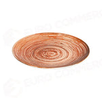 SWIRL TERRACOTTA TUVAL PIATTO PIANO 28 CM - TVL28DZ-ID1002 - ID FINE