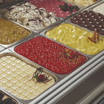 TABLET STAMPO IN SILICONE PER DECORO VASCHETTE GELATO 361,5 X 251,5 X H 18,5 MM - VOL. 985 ML - TOP101S - PAVONI ITALIA