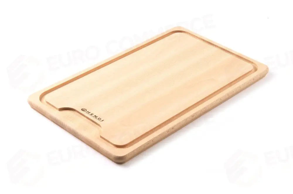 TAGLIERE CON BORDO LEGNO CHIARO 390X230MM - HENDI
