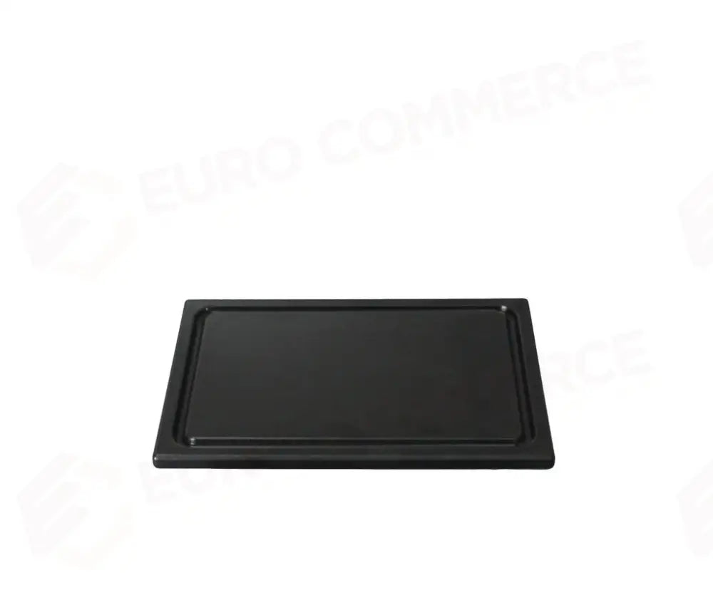 TAGLIERE CON GOLA 25X15 CM NERO CHEF MEDRI - 7360121 - MEDRI