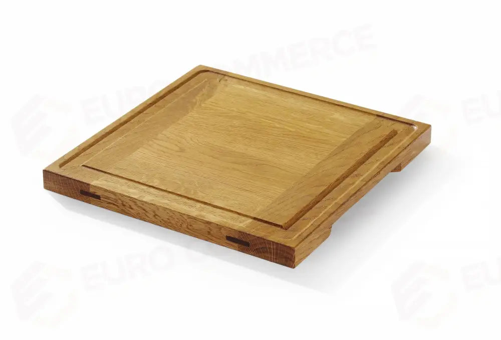 TAGLIERE DA PORTATA IN QUERCIA HENDI 370X270X(H)20MM - 505465