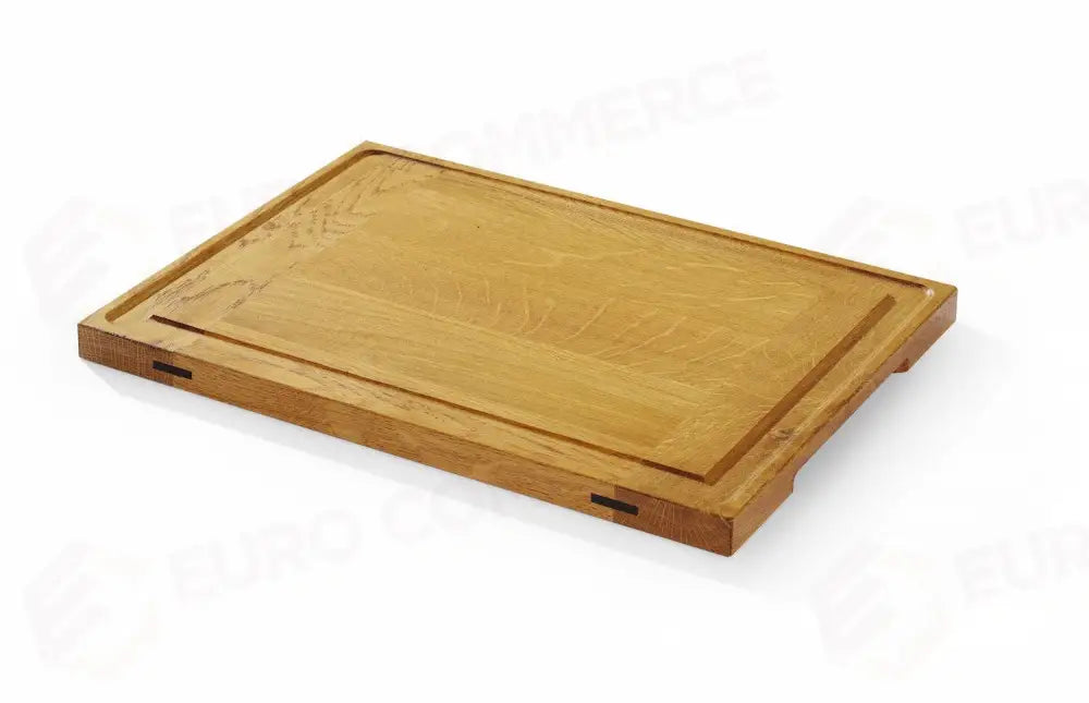 TAGLIERE DA PORTATA IN QUERCIA 370X270X(H)20MM - HENDI