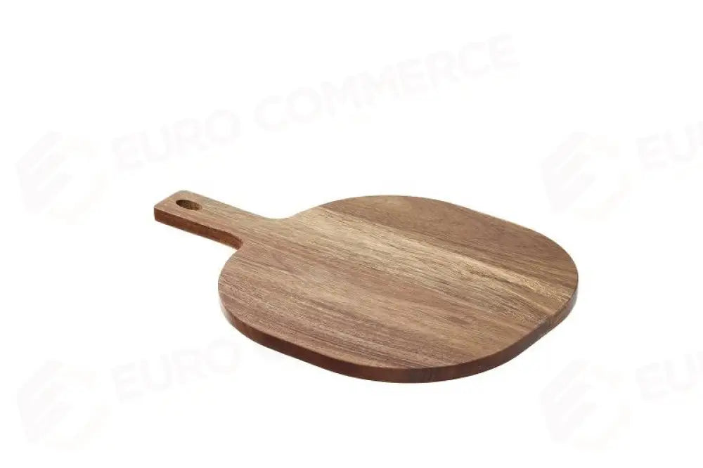 TAGLIERE IN ACACIA ACACIA - 40X40X2 CM (+12CM MANICO) - S5061 - LEONE - VASSOI E TAGLIERI IN ACACIA