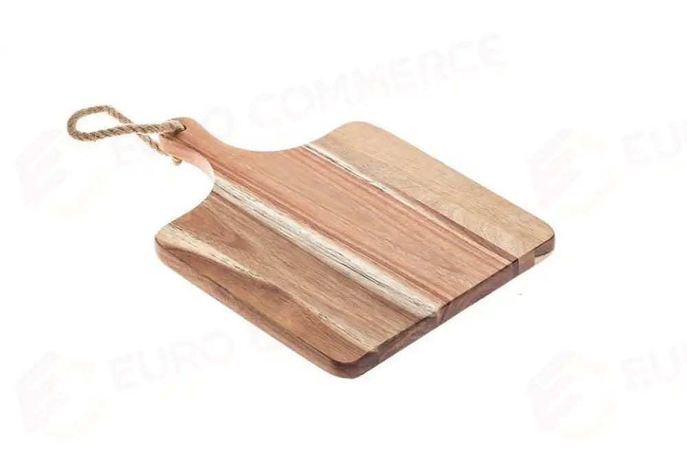 TAGLIERE IN ACACIA NATURALE - 35X24,5X1,8 CM - S5018 - LEONE - VASSOI E TAGLIERI IN ACACIA