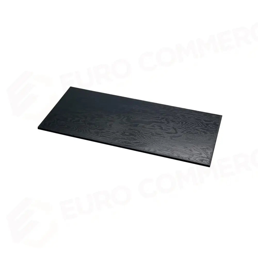 TAGLIERE RETTANGOLARE EFFETTO LEGNO 50.5X22.5 CM NERO BUFFET 7477 MC - 20140019 - MEDRI