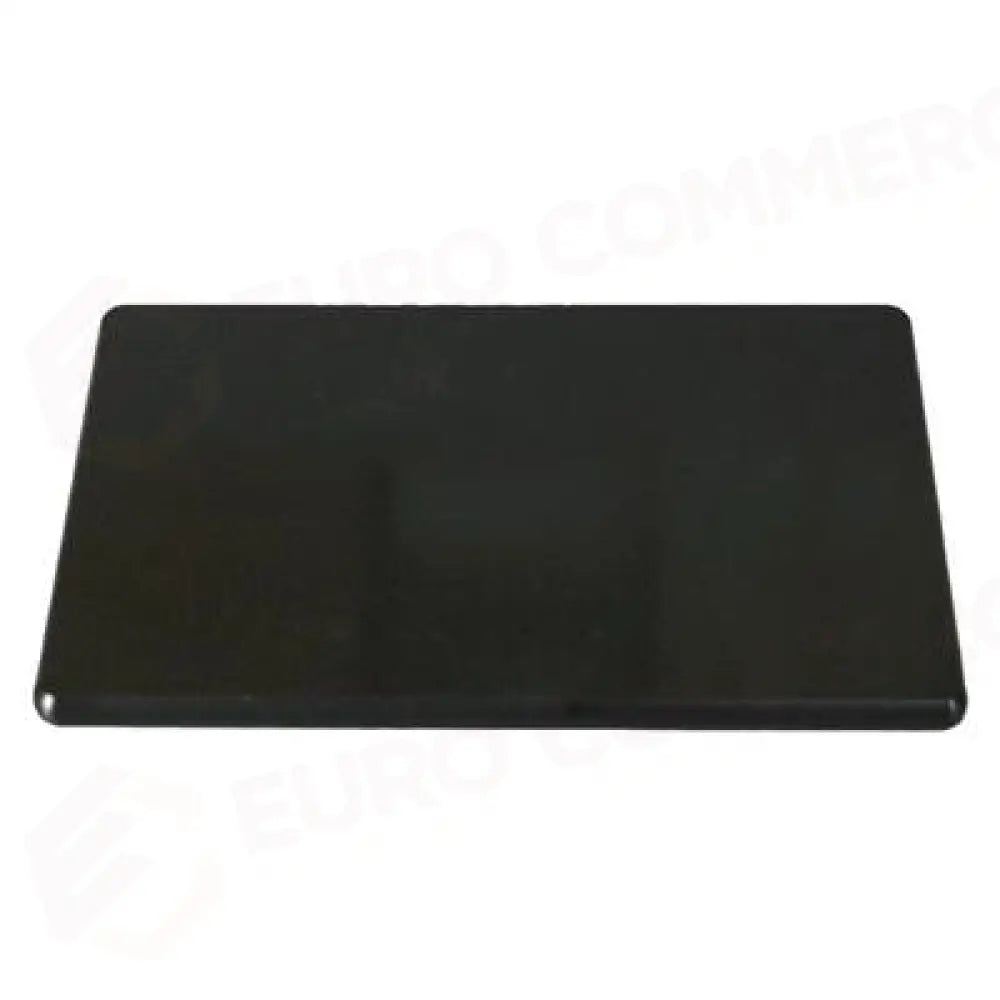 TAGLIERE SENZA GOLA 25X15 CM NERO CHEF MEDRI - 7360174 - MEDRI