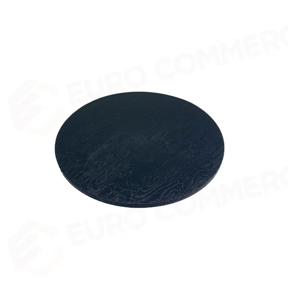 TAGLIERE TONDO EFFETTO LEGNO 33 CM NERO BUFFET 7453 MC - 20140016 - MEDRI