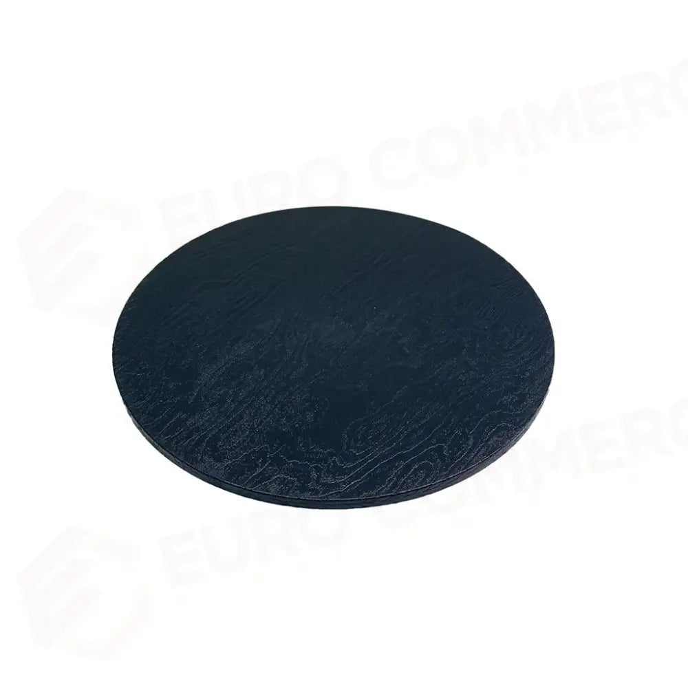 TAGLIERE TONDO EFFETTO LEGNO 40 CM NERO BUFFET 7460 MC - 20140017 - MEDRI
