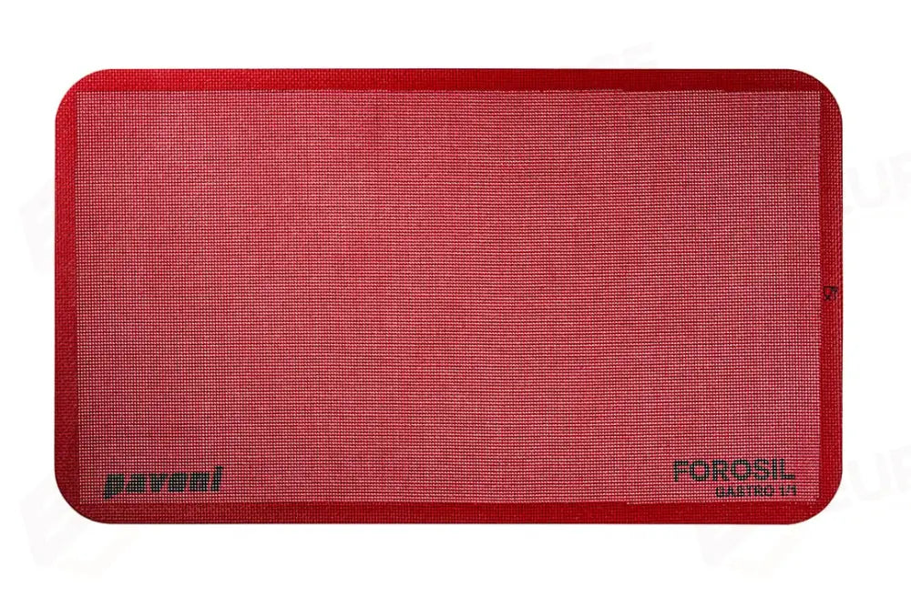 TAPPETINO IN SILICONE CON ANGOLI ARROTONDATI PER TEGLIE GASTRONORM 1/1 - MM 475X275 - FOROSILGASTRO1-1 - PAVONI ITALIA
