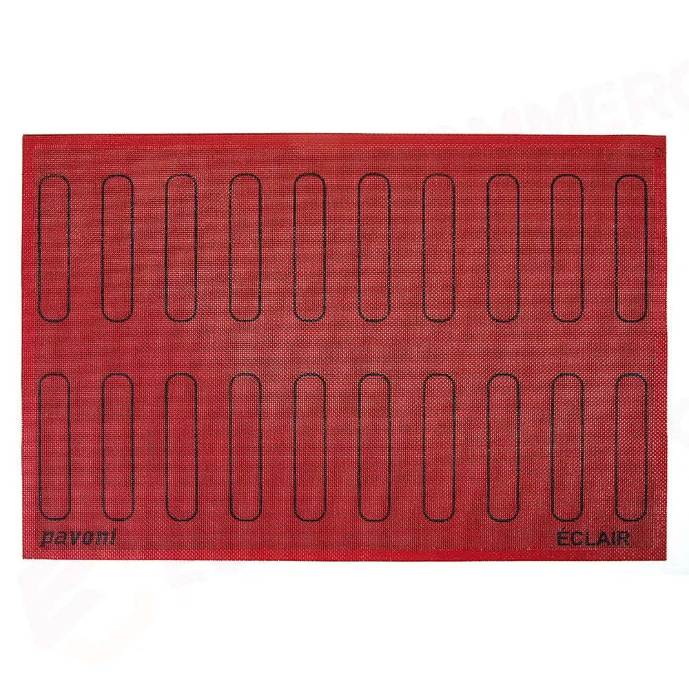 TAPPETINO MICROFORATO ÉCLAIR 600 X 400 MM - 20 IMPRONTE 125 X 25 MM - ECL20 - PAVONI ITALIA - PIASTRE E STAMPI