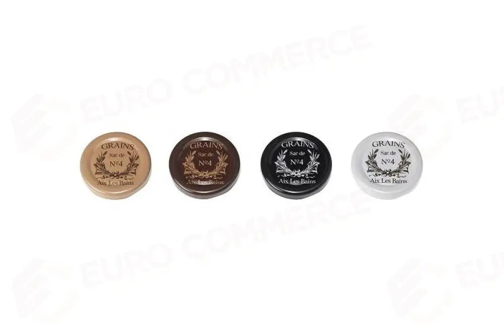TAPPO PER BOTTIGLIETTE QUADRETTI ASSORTITI - Ø5 CM FORO PER CANNUCCIA - T3008 - LEONE - VETRO