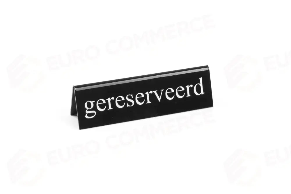 TARGHETTA RISERVATO HENDI RÉSERVÉ 130X30X(H)38MM - 663486