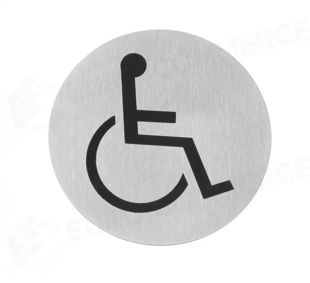 TARGHETTE PER PORTE DISABILI Ø75MM - HENDI