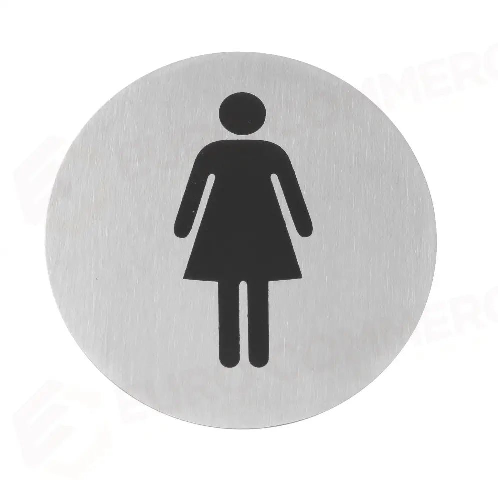 TARGHETTE PER PORTE HENDI TOILETTE Ø75MM - 663622