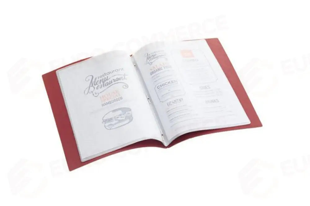 TASCHE RICAMBIO PER MENU TRASPARENTE - A4 - T7046 - LEONE - PORTAMENU