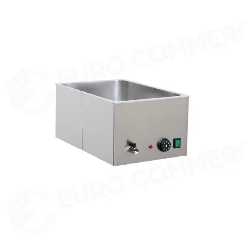 TAVOLA CALDA DA BANCO 1XGN 1/1 VASCHE SEPARATE BAGNOMARIA - 9555-1 - METALCARRELLI - CARRELLI