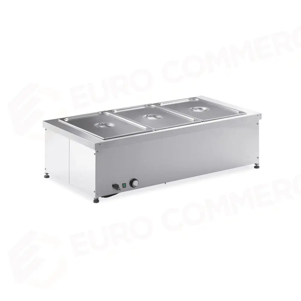 TAVOLA CALDA DA BANCO 3XGN 1/1 BAGNOMARIA - 9531 - METALCARRELLI - CARRELLI