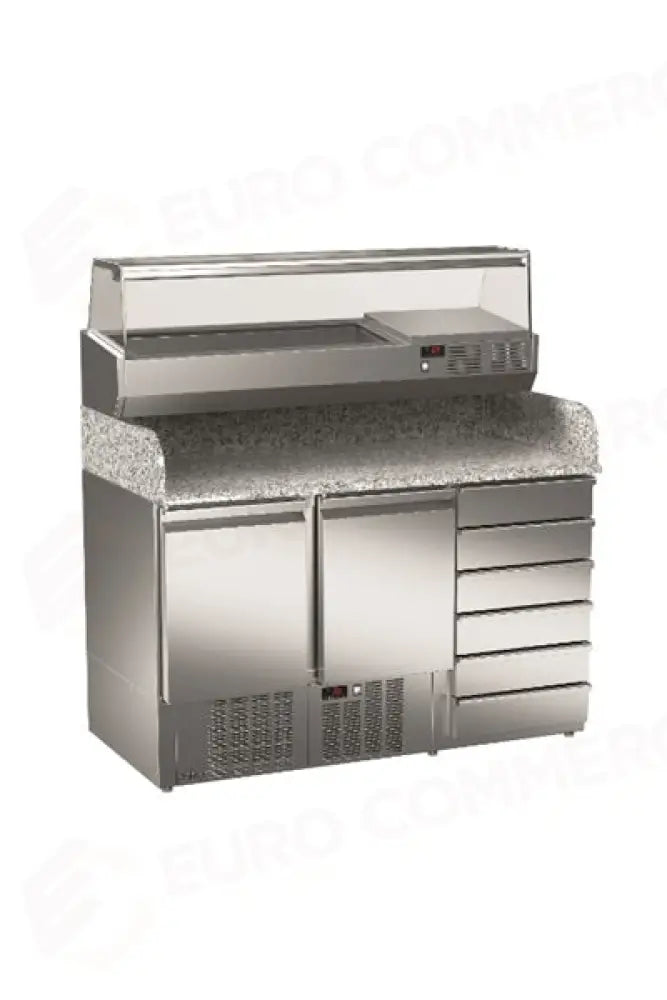 TAVOLI PREPARAZIONE CON PIANO LAVORO INOX – SALADETTE A-ECTPZ - ASPES PROFESSIONAL - ATTREZZATURA