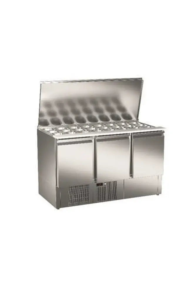 TAVOLI PREPARAZIONE CON PIANO LAVORO INOX – SALADETTE A-ETS - ASPES PROFESSIONAL - ATTREZZATURA