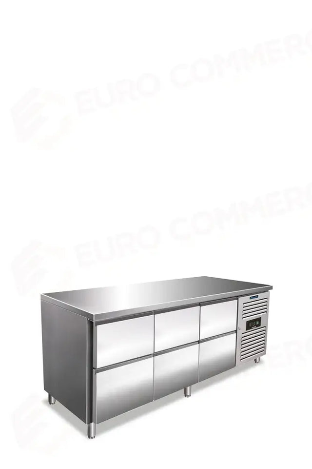 TABLES RÉFRIGÉRÉES 3 PORTES, VENTILÉ - -2 °C / +8 °C - CXF 3160 TN - KLIMAITALIA
