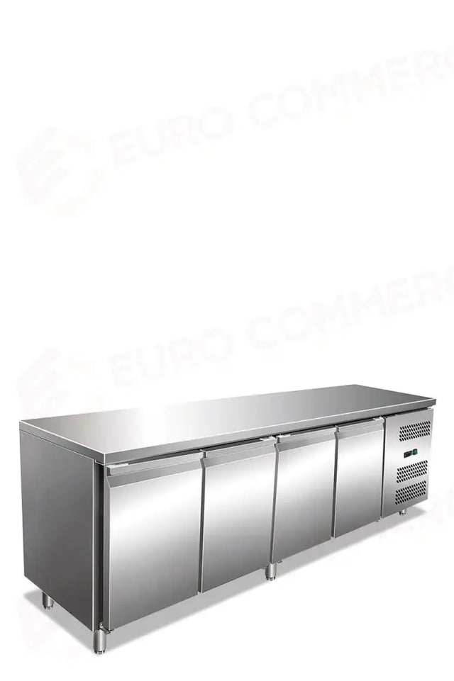 TABLES RÉFRIGÉRÉES 4 PORTES, VENTILÉES - +2 °C / +8 °C - GN 4100 TN - KLIMAITALIA