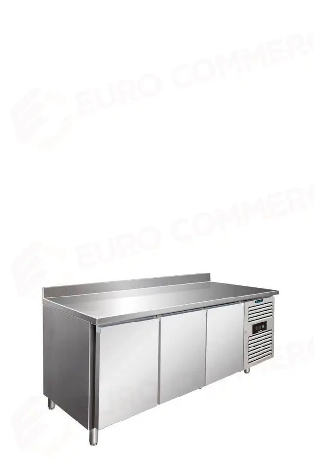 TABLES RÉFRIGÉRÉES VENTILÉES, 3 PORTES - -2 °C / +8 °C - SNACK 3200 TNF AVEC DOSSERET - KLIMAITALIA