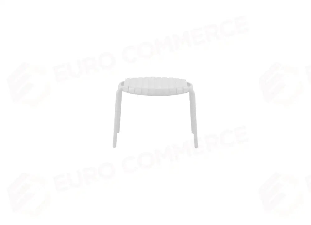 TAVOLINO BALCONY SET VALENCIA IN POLIPROPILENE CON FIBRA DI VETRO - BIANCO
