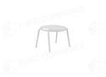 TAVOLINO BALCONY SET VALENCIA IN POLIPROPILENE CON FIBRA DI VETRO - BIANCO