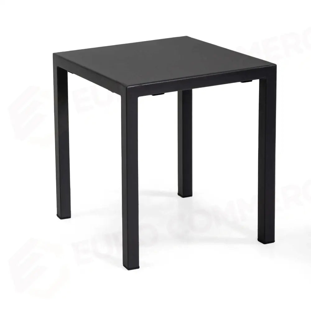 TAVOLINO METALLO NEW ELMA ANTRACITE QUADRO CM35X35H42 - 6468500000 - VACCHETTI