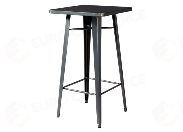 TAVOLO ALTO IN LAMIERA 60×60 - PIOMBO BT12P - GREENWOOD