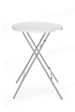 TAVOLO BAR AMERBOX CARICO MASSIMO 80 KG. BIANCO Ø800X(H)1100MM - 810958