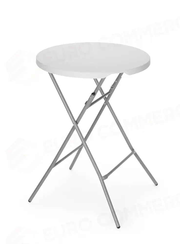 TAVOLO BAR AMERBOX CARICO MASSIMO 80 KG. BIANCO Ø800X(H)1100MM - 810958