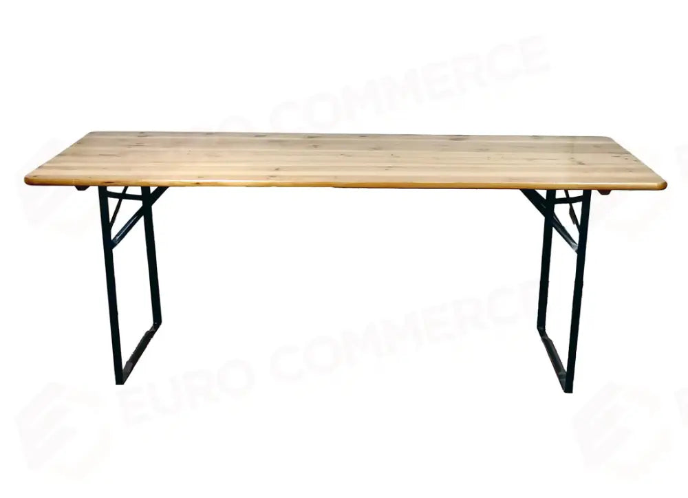 TAVOLO BIRRERIA IN LEGNO 220×80