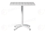 TAVOLO CALIPSO IN ALLUMINIO 70×70 - BIANCO
