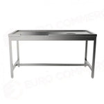 TAVOLO CON SBARAZZO MDD-1600 DX (1600 X 800 850 MM) - 5712191 - SAMMIC