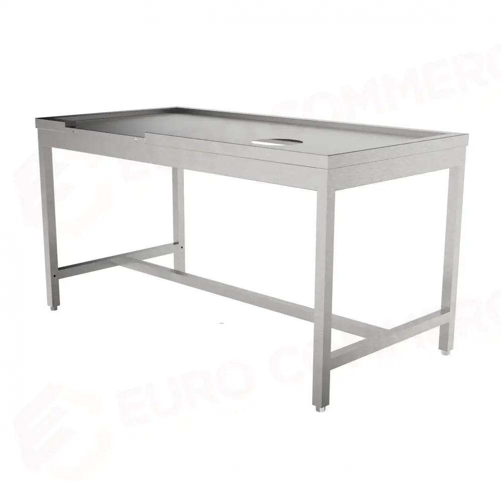 TAVOLO CON SBARAZZO MDD-1600 DX (1600 X 800 850 MM) - 5712191 - SAMMIC