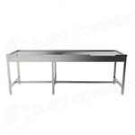 TAVOLO CON SBARAZZO MDDI-2368 DX/SX (2368 X 800 850 MM) - 5712212 - SAMMIC