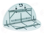 TAVOLO DA BUFFET TONDO PIEGHEVOLE HENDI Ø1500X(H)740MM - 810996