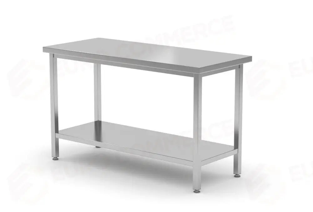 TAVOLO DI LAVORO CENTRALE - BULLONATO PROFI LINE 1000X700X(H)850MM - HENDI