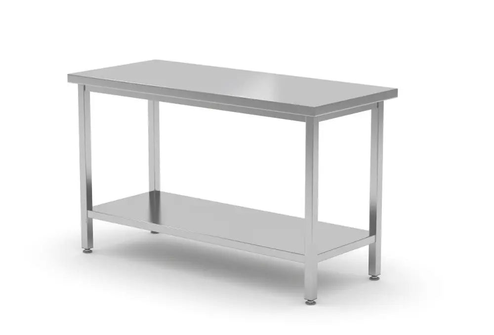 TAVOLO DI LAVORO CENTRALE - BULLONATO PROFI LINE 1000X700X(H)850MM - HENDI