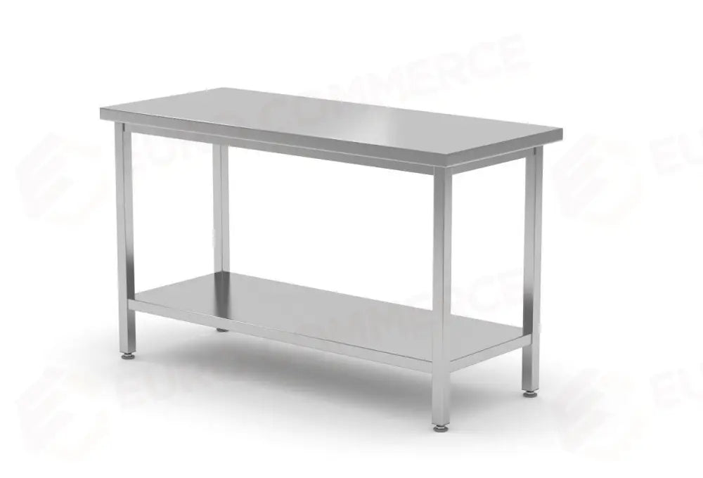 TAVOLO DI LAVORO CENTRALE - BULLONATO PROFI LINE 1400X700X(H)850MM - HENDI
