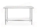 TAVOLO DI LAVORO CENTRALE HENDI BUDGET LINE 1200X600X(H)850MM - 812457