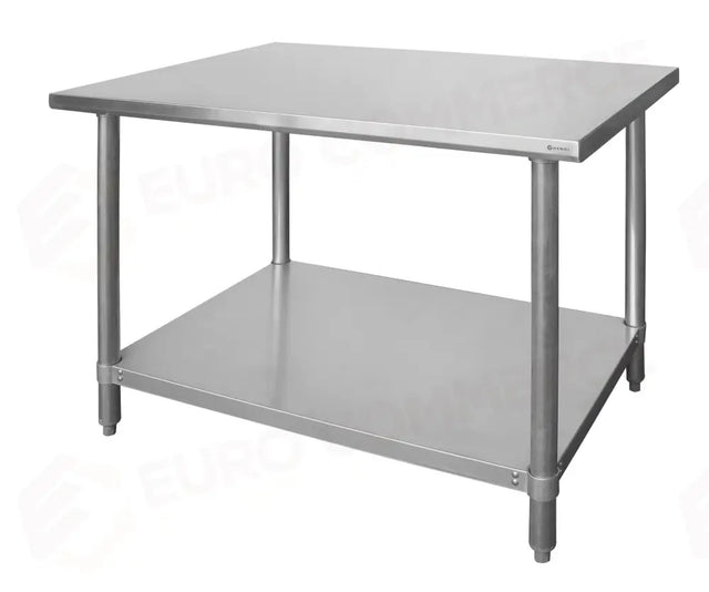 TAVOLO DI LAVORO CENTRALE, HENDI, BUDGET LINE, 1200X600X(H)850MM - 812457