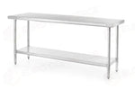 TAVOLO DI LAVORO CENTRALE HENDI BUDGET LINE 1600X600X(H)850MM - 812471
