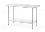 TAVOLO DI LAVORO CENTRALE HENDI BUDGET LINE 1600X600X(H)850MM - 812471