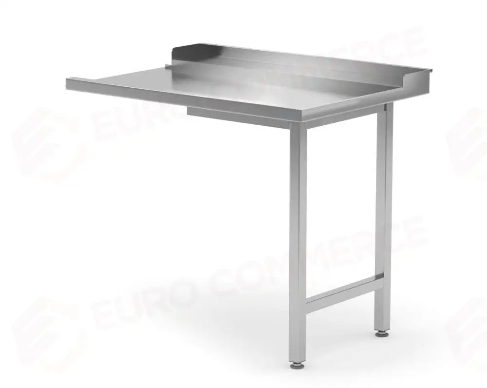 TAVOLO DI SCARICO PER LAVASTOVIGLIE LATO DESTRO 1000X700X(H)850MM - HENDI